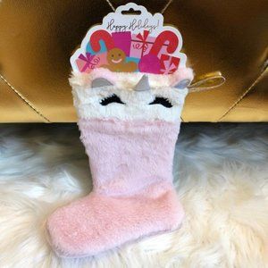 Unicorn Themed Holiday Stocking
